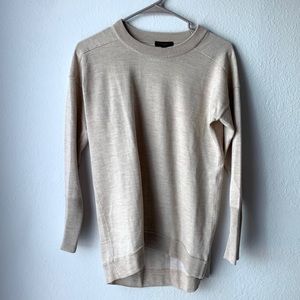 J. Crew Women’s Tan Crew Neck Sweater